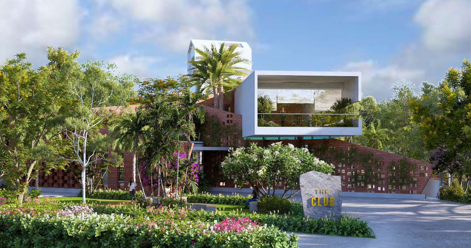 Green avenue inside HappyHive