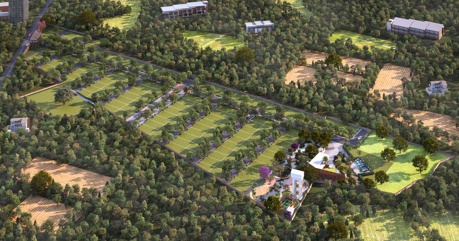 HappyHive villa exterior